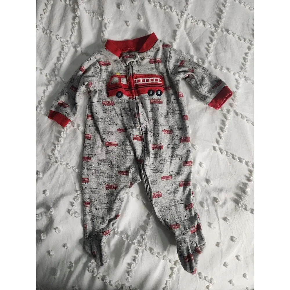 Baby Boy Sleeper Bundle – Carter’s & Dapper Dude (3M / 3–6M)